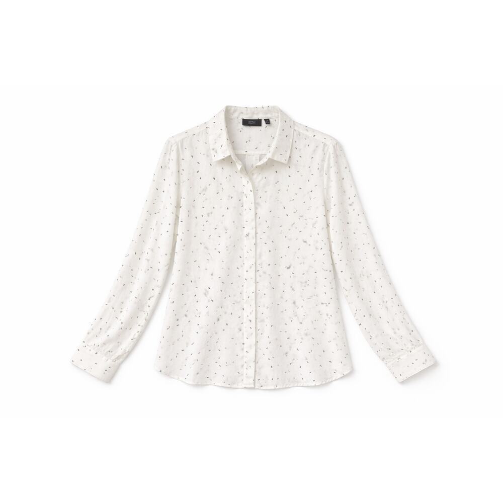 Apt. 9 essentials button up shirt women size medium